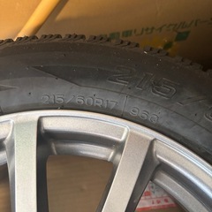 17インチホイール　スタッドレス付き の画像