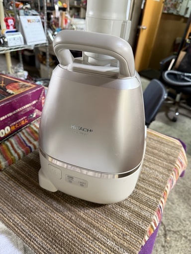 日立 掃除機 紙パック式 日本製 強力パワー620W 床質検知 自走式 小型軽量ボディ CV-PF90 N シャンパンゴールド