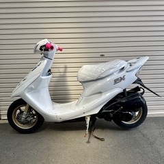 HONDA DIO AF34 AF35ライブディオ ZX カスタムホワイトの画像