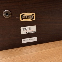 SIMMONS シモンズ　シングルベッド　マットレスの画像