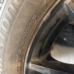 14インチホイール　タイヤ付きの画像