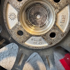 14インチホイール　タイヤ付きの画像