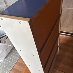 カラーボックス４段の画像