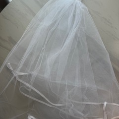 【結婚式】手袋とベールの画像