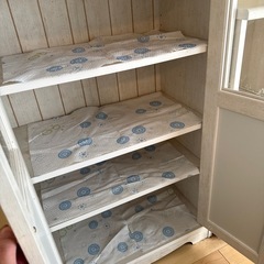 ニトリ　食器棚２個セットの画像