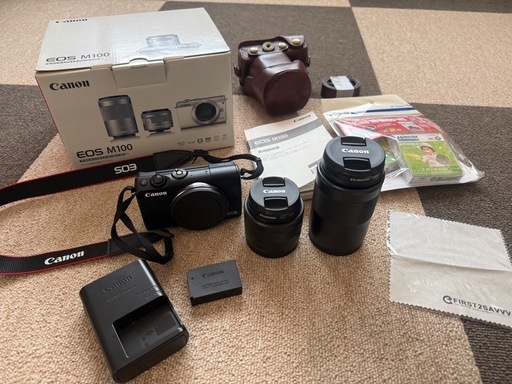 Canon キャノン EOS M100 望遠レンズ付きセット