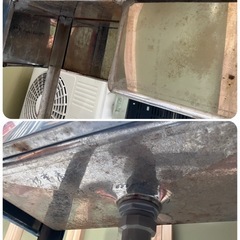 【中古】大阪引取限定　業務用厨房機器　1層シンク水切り付バックガード付の画像