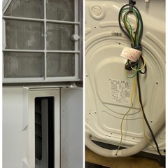 【中古】大阪引取限定　AQUAアクアAQW-DX12M ドラム式洗濯乾燥機12キロ 【KSC1F042】 の画像