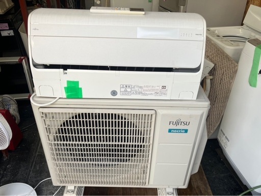 中古】大阪引取限定 Fujitsu AS-SV560BK2 エアコン 本体 2020年製 56 