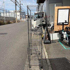 アイアンラック　スチールラック　陳列棚　整理棚の画像