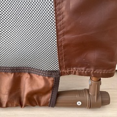 【あげます！】ベビーゲート　スマートエンジェル　シンプルフェンスSサイズ　ブラウンの画像