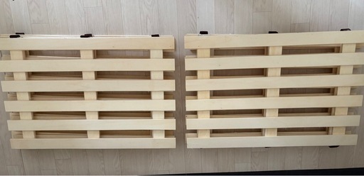 【値下げしました！】すのこ　ダブルサイズ