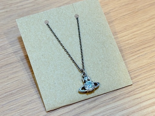 D8020【ヴィヴィアンウエストウッド】レイナ ネックレス クリスタルオーブ