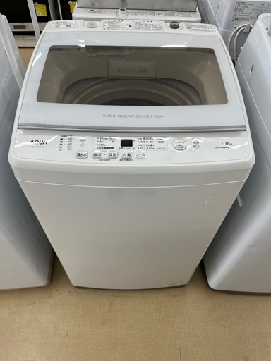 【ドリーム池田店♪ジモティ割対象】 アクア 7k洗濯機 AQW-GV70J 2020 66243