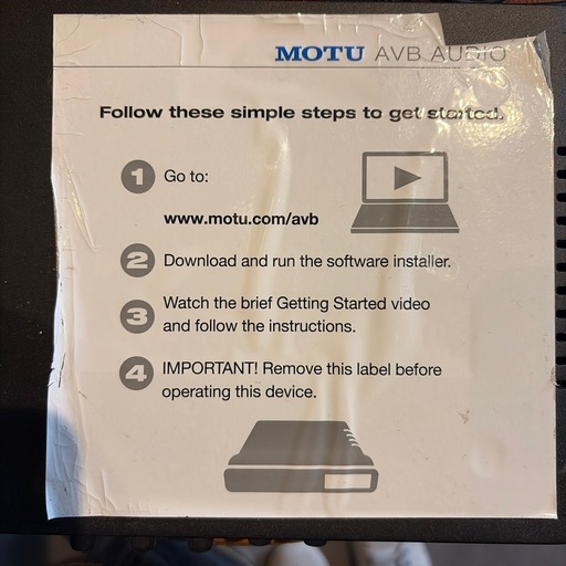 UltraLite AVB MOTU
