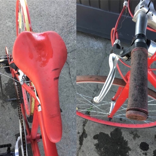 h271△ q 岐阜発/ クロスバイク/ SPEAR/ 7段変速/ 700×28c/ 自転車/ Rタイヤなし/ 走行未確認/ 現状品/ R7.12/22 △