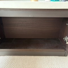 収納付きローテーブルの画像