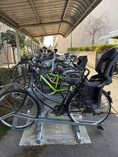 自転車26インチ　子供　チャイルドシート