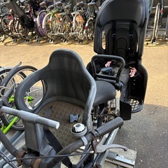 自転車26インチ　子供　チャイルドシートの画像