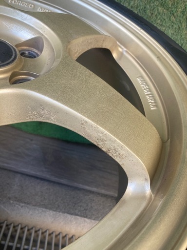 【今週限定値下げ出品】希少！SUBARU純正鍛造ホイール　RAYS RE B51 GDAインプレッサ FORGED　MONOBLOCK　