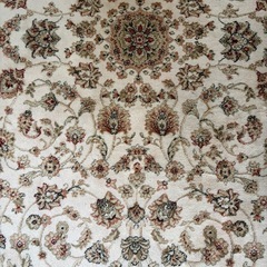 小花柄カーペット　の画像