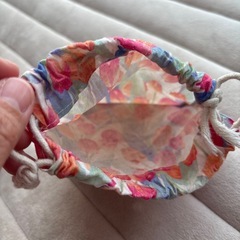 チューリップ　ミニ巾着　花　春　ポーチの画像