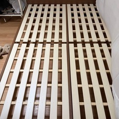 ダブルベットフレーム【3/29までの引取】の画像