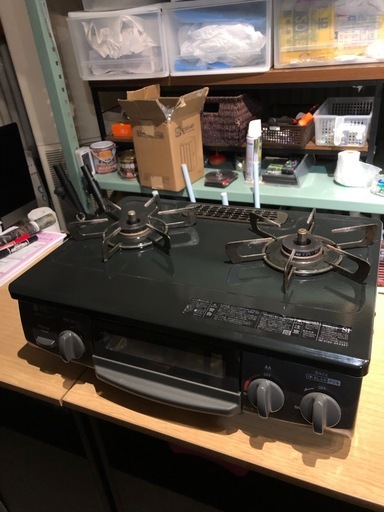 Rinnai リンナイ　CH35BK 2口ガスコンロ 2021年製 都市ガス用