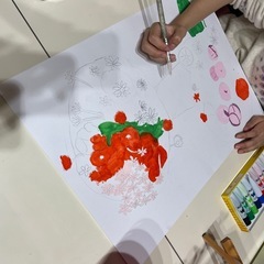 🌸新年度生募集｜少人数制こども絵画教室｜体験レッスン受付中の画像