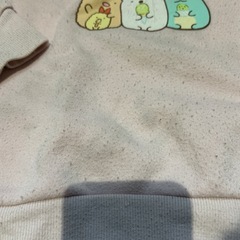 すみっコぐらしトレーナー120    ピンクの画像