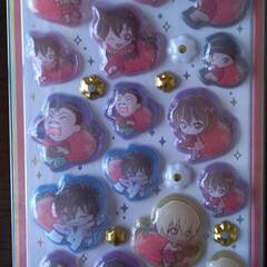 【うるちゅるシール】名探偵コナン　ボンボンドロップシールと同様の立体シールの画像