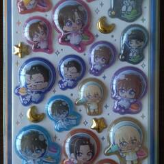 【うるちゅるシール】名探偵コナン　ボンボンドロップシールと同様の立体シールの画像