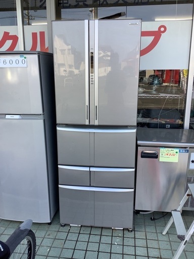 TOSHIBA 冷蔵庫（483L・フレンチドア）ステンレスシルバー GR-B48F  リサイクルショップ宮崎屋　佐土原店　26.3.9