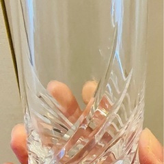 カットガラス グラス 5個セットの画像