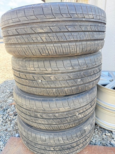 トヨタ純正ラジアルタイヤアルミセット　235/50R18　TOYO　TRANPATH　LuⅡ　2022年製　4本　5穴　