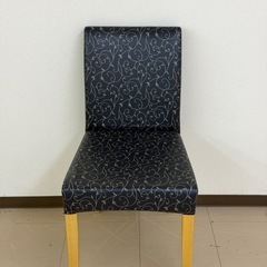 ダイニングチェアー（黒）6脚セットの画像