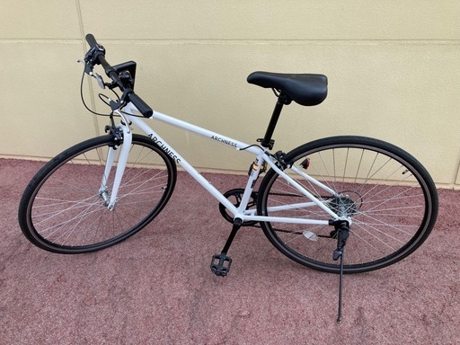 通学自転車(ホワイト)27インチ