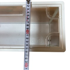 アクリル水槽　　外掛けフィルター付きの画像