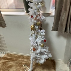 ハーフクリスマスツリーセット　LED付き♪の画像