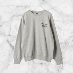 【ラッセルアスレチック×バークレー】別注 メンズ スウェット サイズL  クルーネック の画像