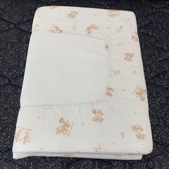 美原店 折りたたみ マットレス付き ベビー布団セット ミッキー＆ミニー ベビー用品 寝具　お昼寝の画像