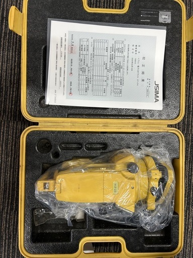 校正証書付　TOPCON／トプコン　電子セオドライト　DT-200