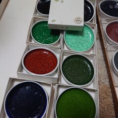 顔彩絵の具の画像