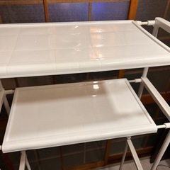 洗濯機上ラックの画像