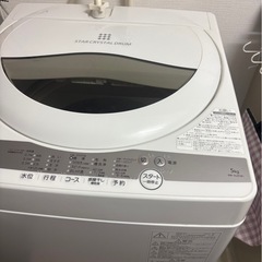 東芝 2021年製　洗濯機の画像
