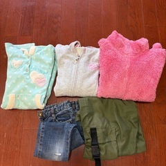 130 〜140 女の子　冬春物まとめての画像