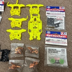 2️⃣【タミヤ　ミニ四駆まとめ売り　未開封、中古品】の画像