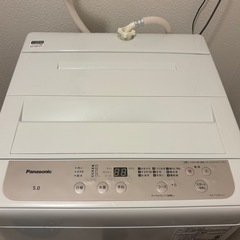 取りに来てくださる方限定！Panasonic 2022年製 洗濯機 の画像