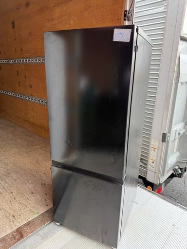NO B863?福岡市内配送設置無料✨?冷蔵庫 ブラック AT-RF160-BK [162L /2ドア /右開きタイプ]