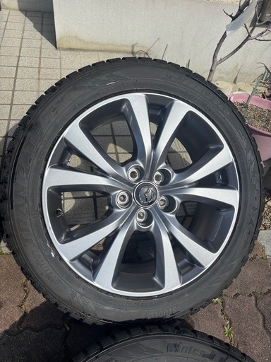 マツダCX-30純正18インチ7J 215/55R18スタッドレス4本